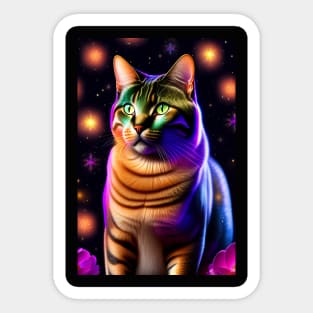 Shinning British Shorthair Sticker